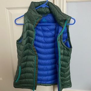 Prana down packable puffer vest